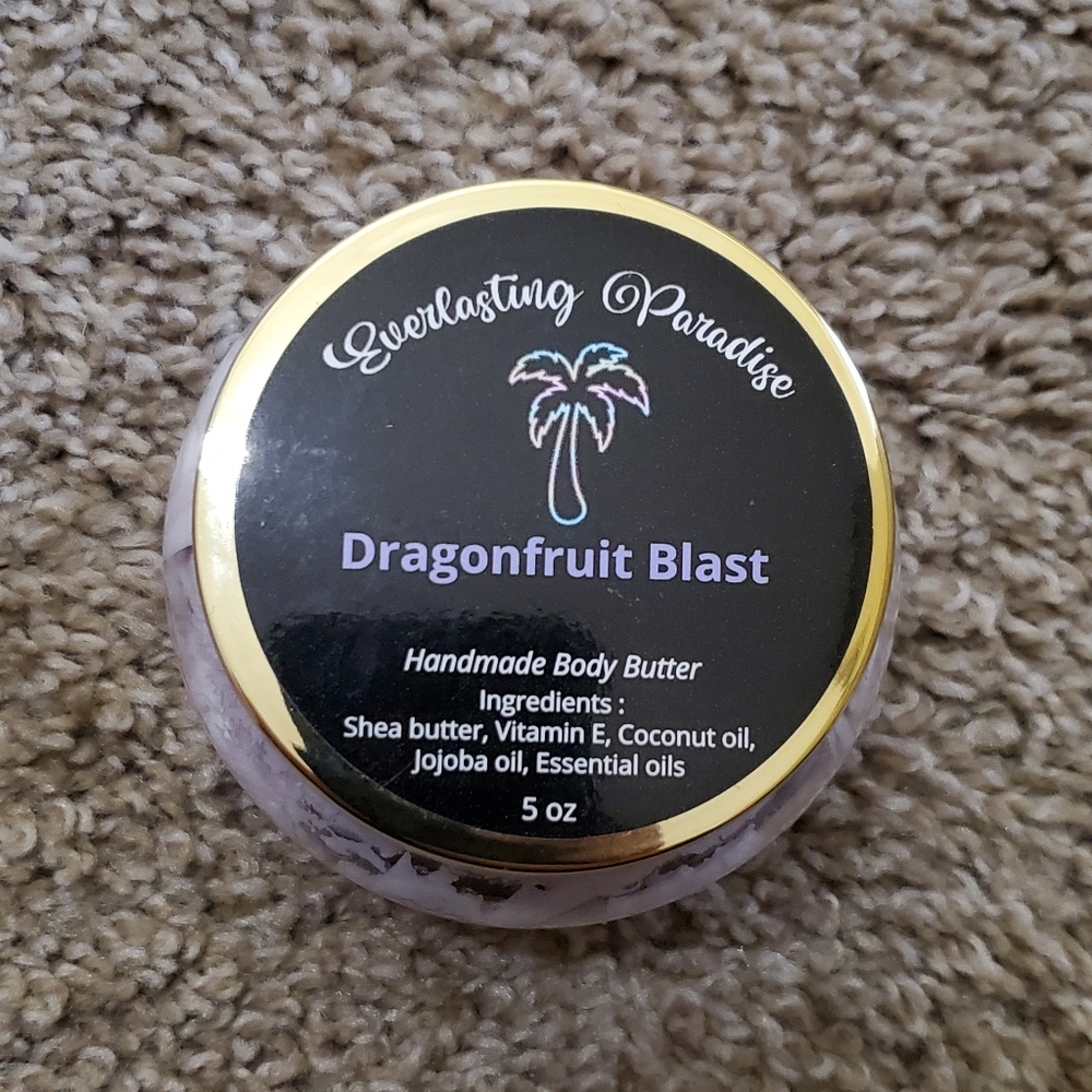 Everlasting Paradise Dragon Fruit Blast Body Butter 5oz Fresh Clean‎ Wash Bath
